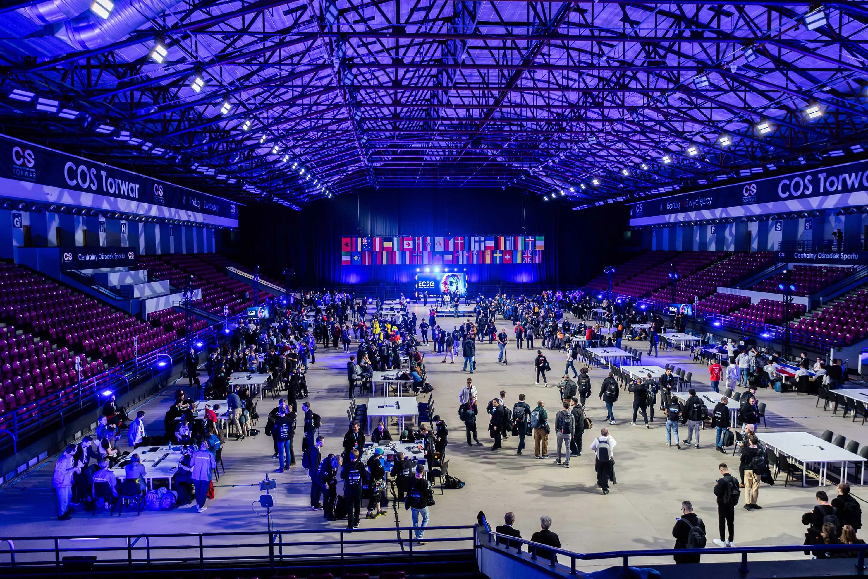 Picture of ECSC2025 competition